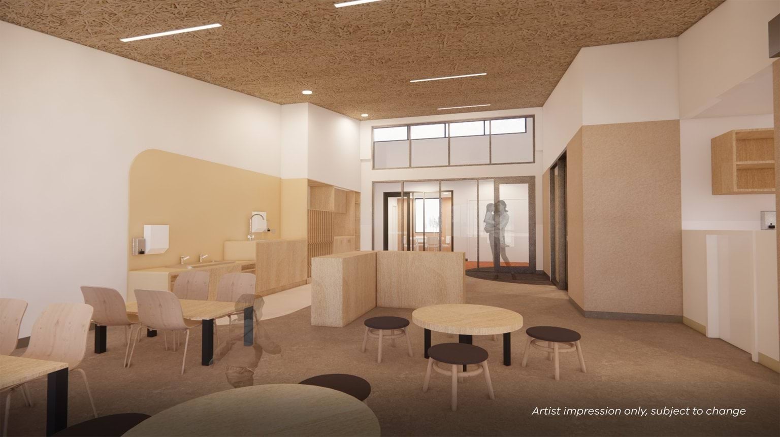 Showing a graphic of Murrum ELCC Render Internal 1